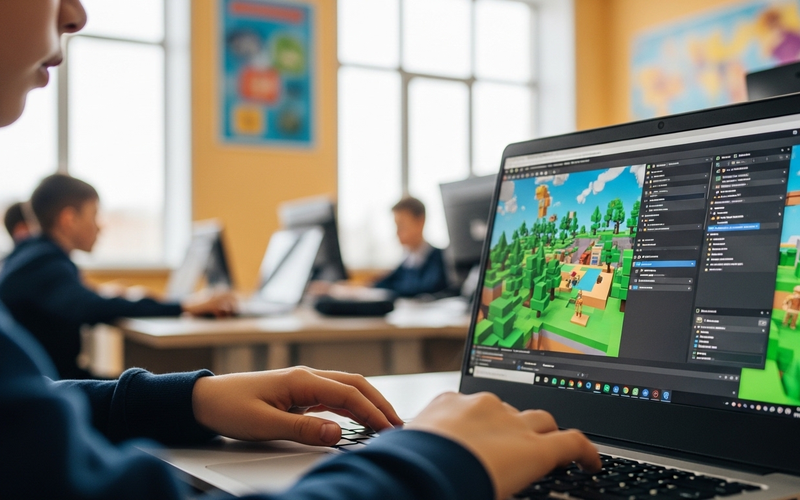 Создание игр в лагере