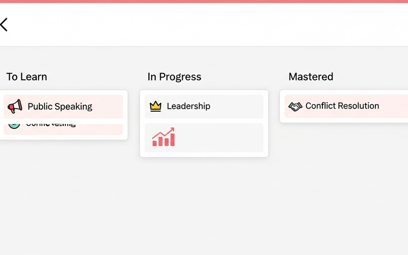 Канбан доска навыков
